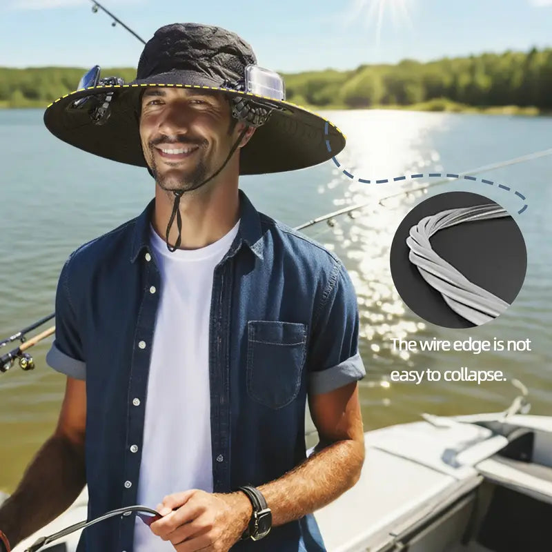 Solar Fan Hat