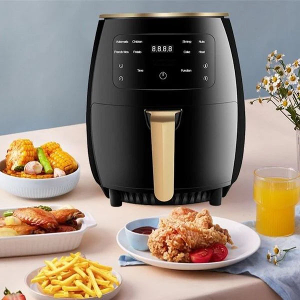 Digital Roaster 6L Black Air Fryer