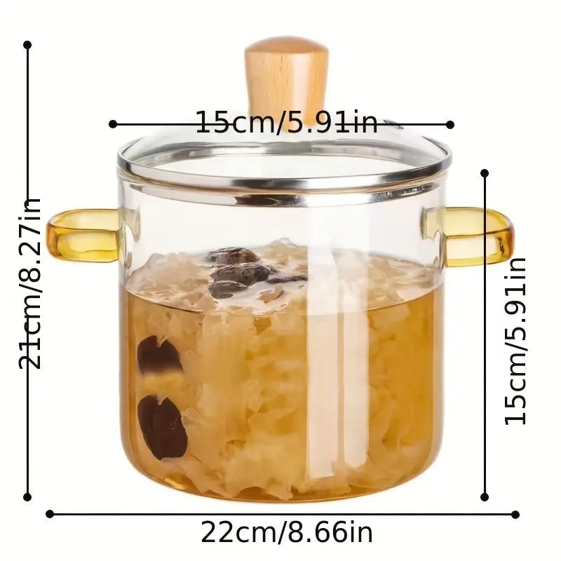 AD Stores HK-45 Pot with Lid 2.6 L capacity