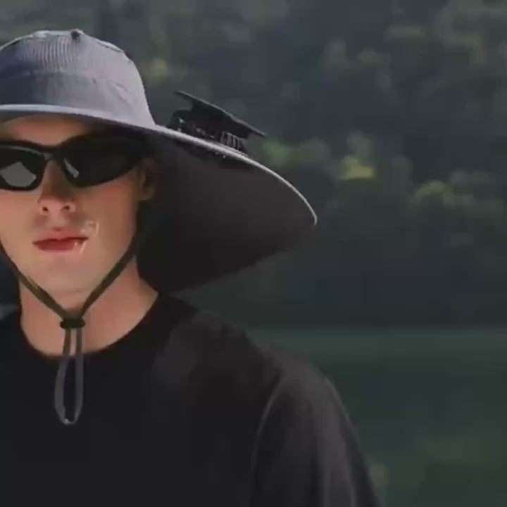 Solar Fan Hat