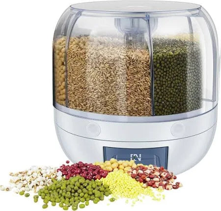 Kitchen Toolset 360 degree rotating food storage