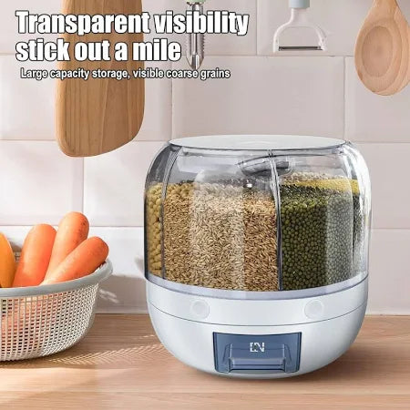 Kitchen Toolset 360 degree rotating food storage