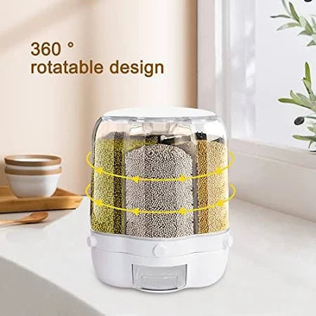 Kitchen Toolset 360 degree rotating food storage