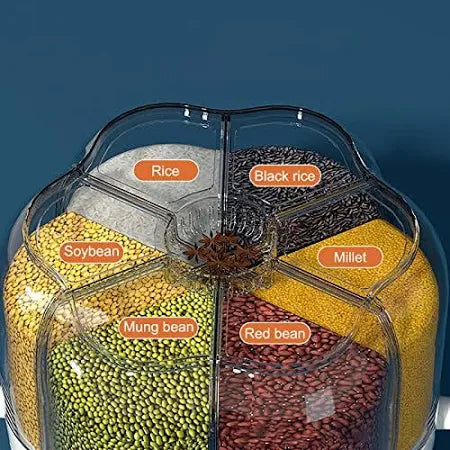 Kitchen Toolset 360 degree rotating food storage