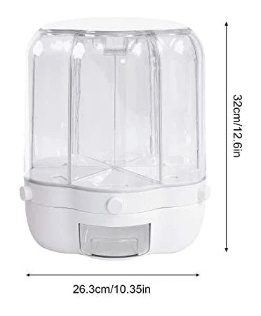 Kitchen Toolset 360 degree rotating food storage